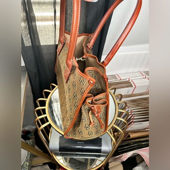 Dooney and Bourke Monogram Top Handle Bag - Picture 8 of 9